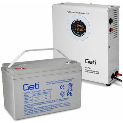 GETI GEP501 + baterie 120 Ah – Zboží Živě