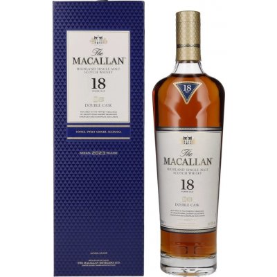Macallan Double Cask 18y 43% 0,7 l (holá láhev) – Zboží Dáma