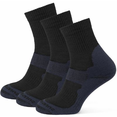 Zulu Merino Allseason 3-pack černá/šedá – Zboží Mobilmania