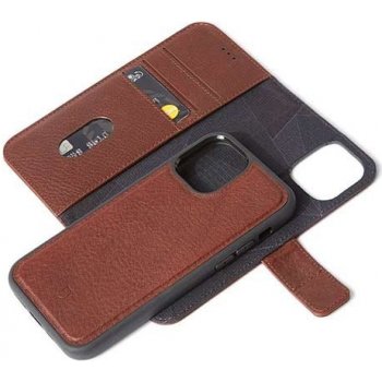 Pouzdro Decoded puzdro Leather Detachable Wallet iPhone 12 mini - hnědé