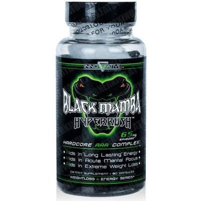 US Supplements Black Mamba Hyperrush 90 kapslí