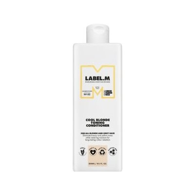 Label.M Cool Blonde Toning Conditioner tónovací kondicionér pro platinově blond a šedivé vlasy 300 ml – Zbozi.Blesk.cz
