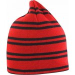Result Winter Essentials oboustranná ohrnovací čepice z pleteniny červená černá – Hledejceny.cz