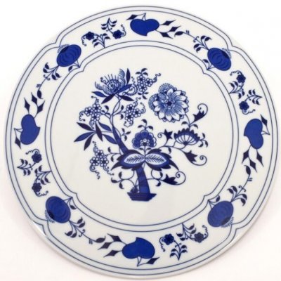 Cibulák talíř deska kulatá 30,5 cm originální český porcelán Dubí – Hledejceny.cz