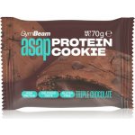 GymBeam ASAP Protein Cookie trojitá čokoláda 70 g – Zboží Dáma
