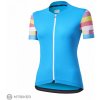 Cyklistický dres Dotout Flag light blue dámský