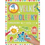 Velké samolepky a omalovánky pro malé ruce Dino ostrov – Zboží Mobilmania