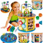 Majlo Toys edukační kostka s labyrintem Activity Cube 8v1 – Zboží Mobilmania