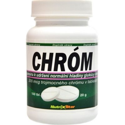 Nutristar Chróm 100 tablet – Hledejceny.cz