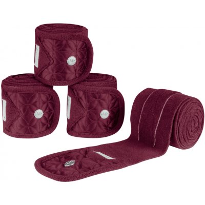 Waldhausen Fleecové bandáže Rom 4 ks vínové – Zboží Mobilmania