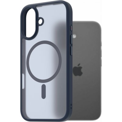 AlzaGuard Matte Case Compatible with MagSafe pro iPhone 17 tmavě modrý AGD-PCMM476L – Zbozi.Blesk.cz
