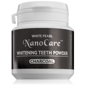 White Pearl Nanocare charcoal whitening powder s aktivním uhlíkem 30 g