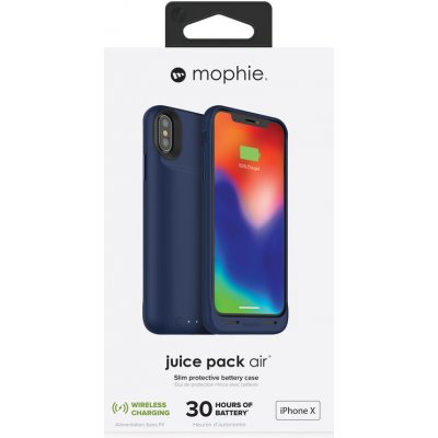 Pouzdro Mophie Qi Bezdrátové Nabíjecí Apple iPhone X/XS - modré – Hledejceny.cz