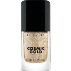 Catrice Effect Top Coat Cosmic Gold třpytivý vrchní lak na nehty 030 Celestial Light 10,5 ml