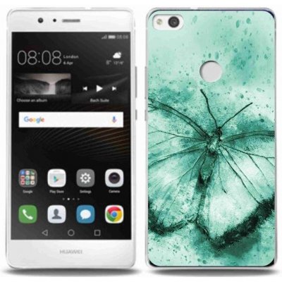 Pouzdro mmCase Gelové Huawei P9 Lite (2017) - zelený motýl – Zbozi.Blesk.cz