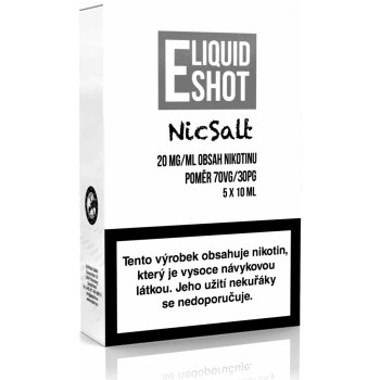 EXPRAN GmbH E-Liquid Shot Booster NicSalt PG30/VG70 20mg 5x10ml