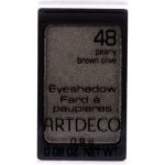 Artdeco Eye Shadow Pearl oční stíny 48 Pearly Brown Olive 0,8 g – Zboží Mobilmania