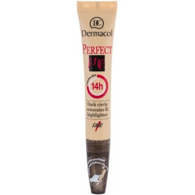 Dermacol Perfect Me Dark Circle Concealer & Highlighter Rozjasňující korektor 1 Fair 7 ml – Zbozi.Blesk.cz