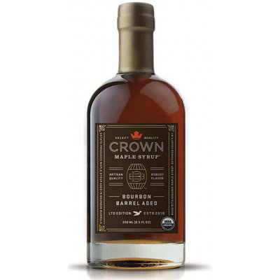 Crown Maple Javorový sirup Bourbon Barrel Aged 250 ml – Zbozi.Blesk.cz