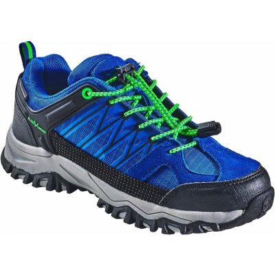 Black Crevice Jr Low Waterproof Trekking Shoe Blue/Gree – Zboží Mobilmania