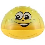 Teddies Hračka do vody Fontánka stříkací plast 10cm žlutá na baterie se světlem v krabičce 11x11x8cm – Zboží Dáma