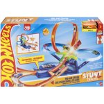 Mattel HOT WHEELS Stunt Tracks srážka ve vzduchu set s autíčkem – Zboží Mobilmania