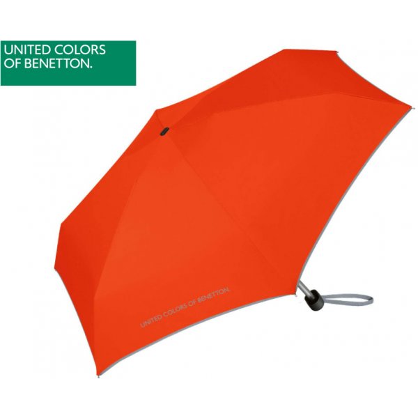 Benetton skládací deštník Ultra Mini flat 56441 oranžový od 450 Kč -  Heureka.cz
