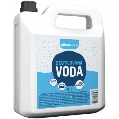 Allnature Destilovaná voda 3 l – Zboží Mobilmania