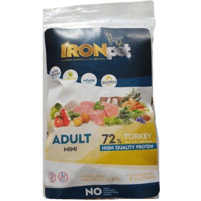 IRONpet Dog Adult Mini Turkey Krocan 70 g – Zboží Mobilmania