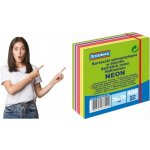 DONAU Samolepicí bloček, 76 x 76 mm, 400 listů - barevný mix – Hledejceny.cz