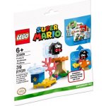 LEGO® Super Mario™ 30389 Fuzzy & Mushroom Platform polybag – Zboží Dáma