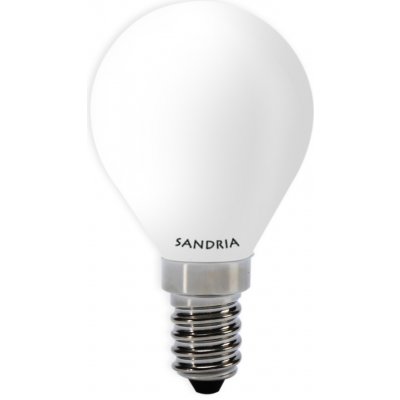Sandy LED žárovka LED E14 S2182 4W OPAL teplá bílá