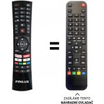 Dálkový ovladač Predátor Finlux TVF39FFC5660 – Zboží Živě