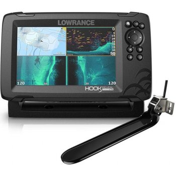 Lowrance Echolot Hook Reveval 7" se sondou Tripleshot