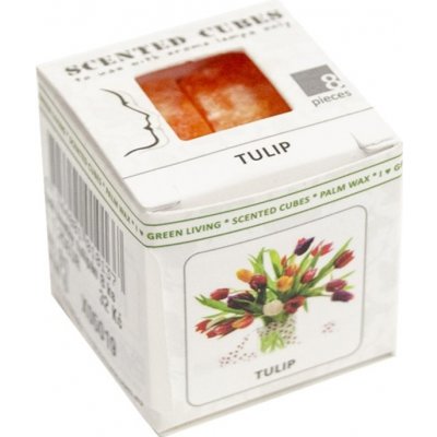 Scented cubes Vosk kostky tulipán 8 ks 22 g – Zboží Dáma