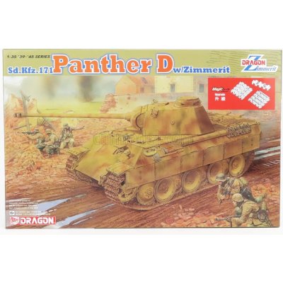 Dragon armor Tank Panther D Military 1944 1:35