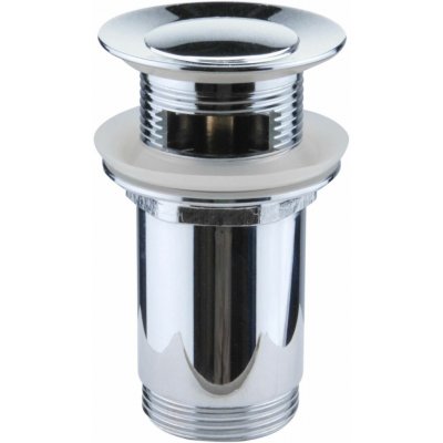 81097 | Výpusť umyvadlová CLICK-CLACK s přepadem 5/4″ G, délka 80 mm – Sleviste.cz