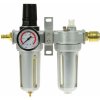 Měření voda, plyn, topení GEKO G03161 Regulátor tlaku s filtrem a přimazávačem oleje G 1/4"