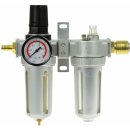 GEKO G03161 Regulátor tlaku s filtrem a přimazávačem oleje G 1/4"