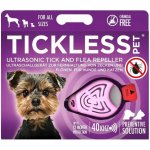 Tickless pet Ultrazvukový odpuzovač klíšťat a blech pro psy barvy pink 1 kus – Zboží Mobilmania