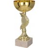 Pohár a trofej Kovový pohár Zlatý 18,5 cm 7 cm