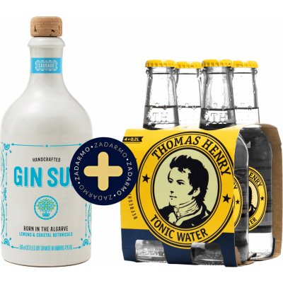 Gin Sul Dry 43% 0,5 l (holá láhev) – Zboží Dáma