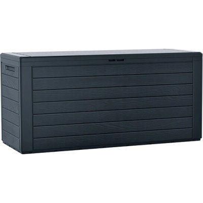 Prosperplast box WOODEBOX 280 L černá – Hledejceny.cz