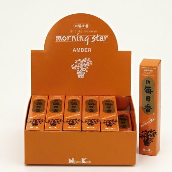 Nippon Kodo japonské vonné tyčinky Morning Star Amber 50 ks