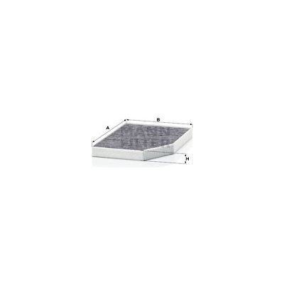 Filtr, vzduch v interiéru MANN-FILTER CUK 30 007 – Hledejceny.cz