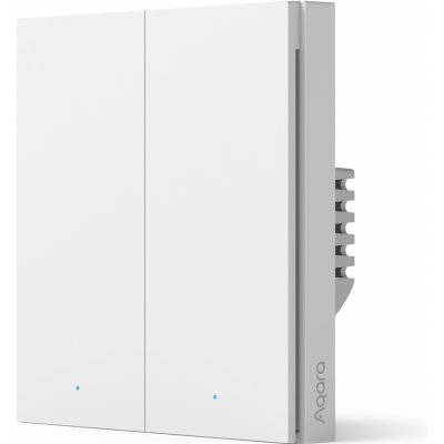 Aqara Smart Wall Switch H1 EU (With Neutral, Double Rocker) WS-EUK04 – Zbozi.Blesk.cz