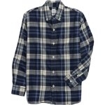 GAP 780257-00 dětská kostkovaná košile tmavě modrá – Zboží Dáma