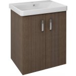 SAPHO THEIA umyvadlová skříňka 56,4x70x43,5cm, 2xdvířka, borovice rustik – Zboží Dáma