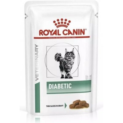 Royal Canin Veterinary Health Nutrition Cat Diabetic Pouch 48 x 85 g