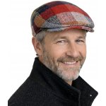 Fiebig Headwear since 1903 zimní vlněná červená kostkovaná – Hledejceny.cz